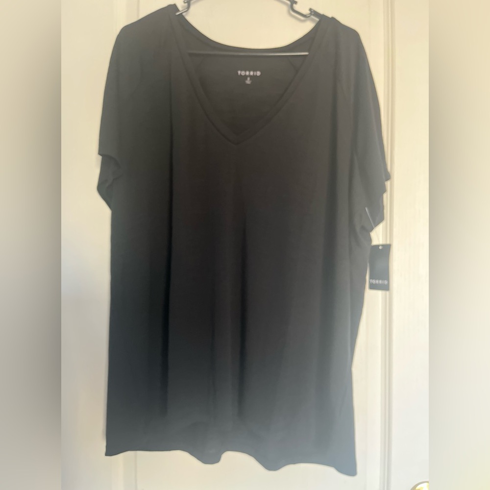 Torrid NWT black short sleeve shirt. 2X